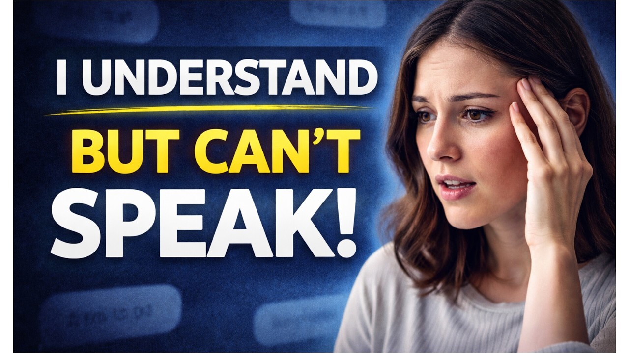 Understand English But Freeze When Speaking? Fix It Today