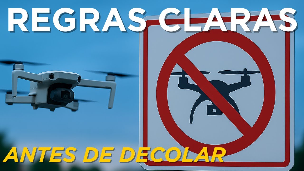 Como Evitar Problema ao Voar Drone Recreativo no Brasil 🛸🚨(Até 249g)
