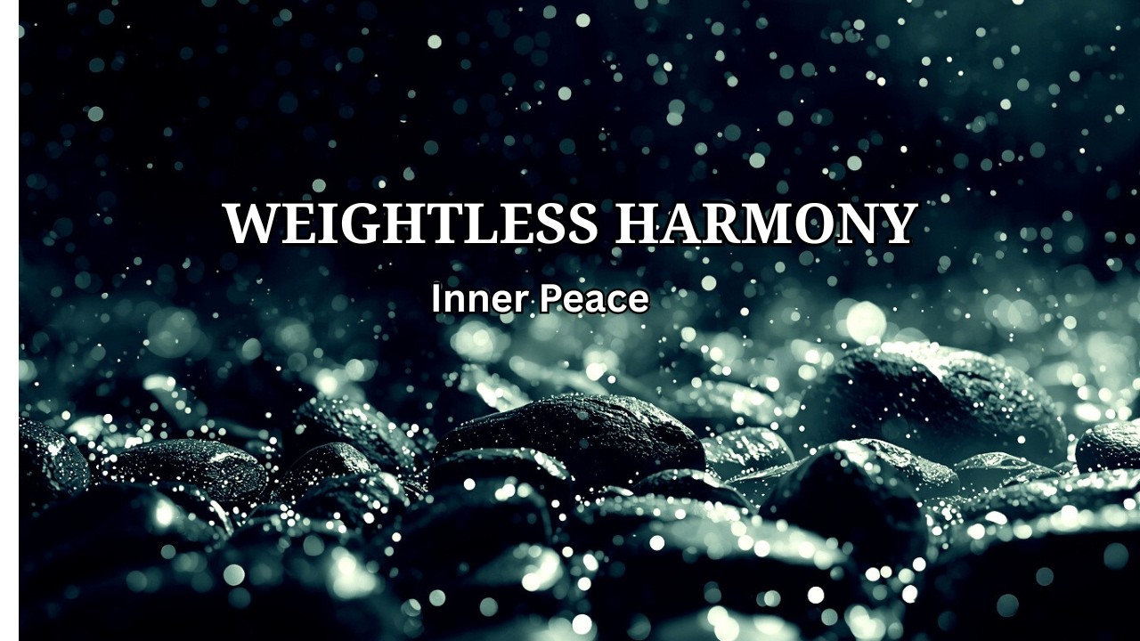 Weightless Harmony 🌑 Floating Stones & Silver Light Meditation for Inner Peace