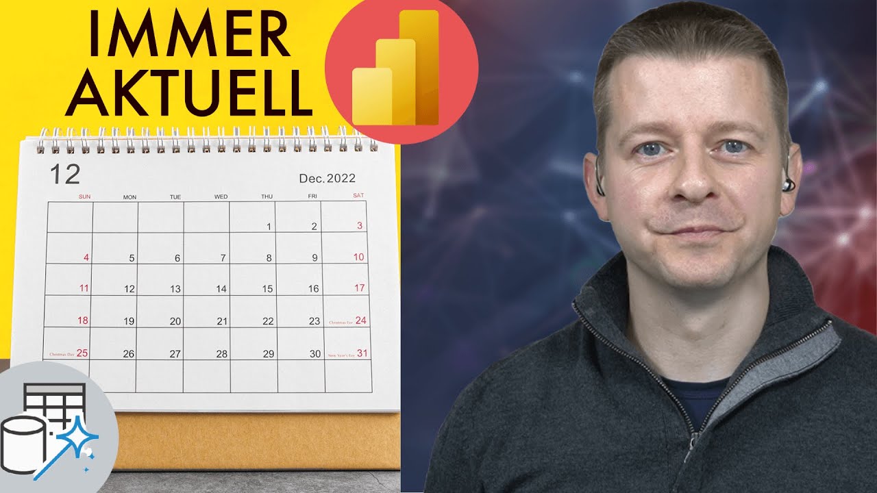 So wird sich Deine Kalendertabelle immer automatisch an neue Jahre anpassen