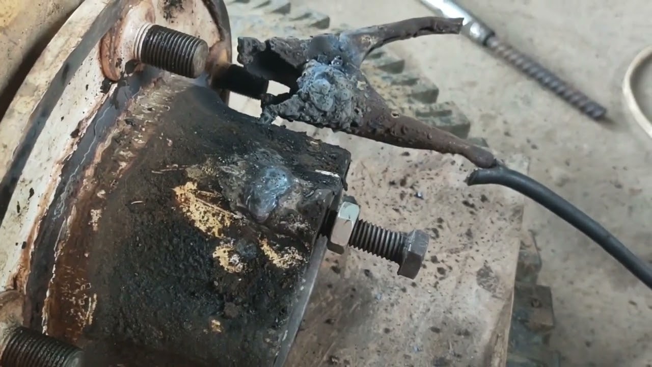 Oversized Axle stud ng Isuzu elf na na loose thread, huling oversized na. Tara remedyohan natin.