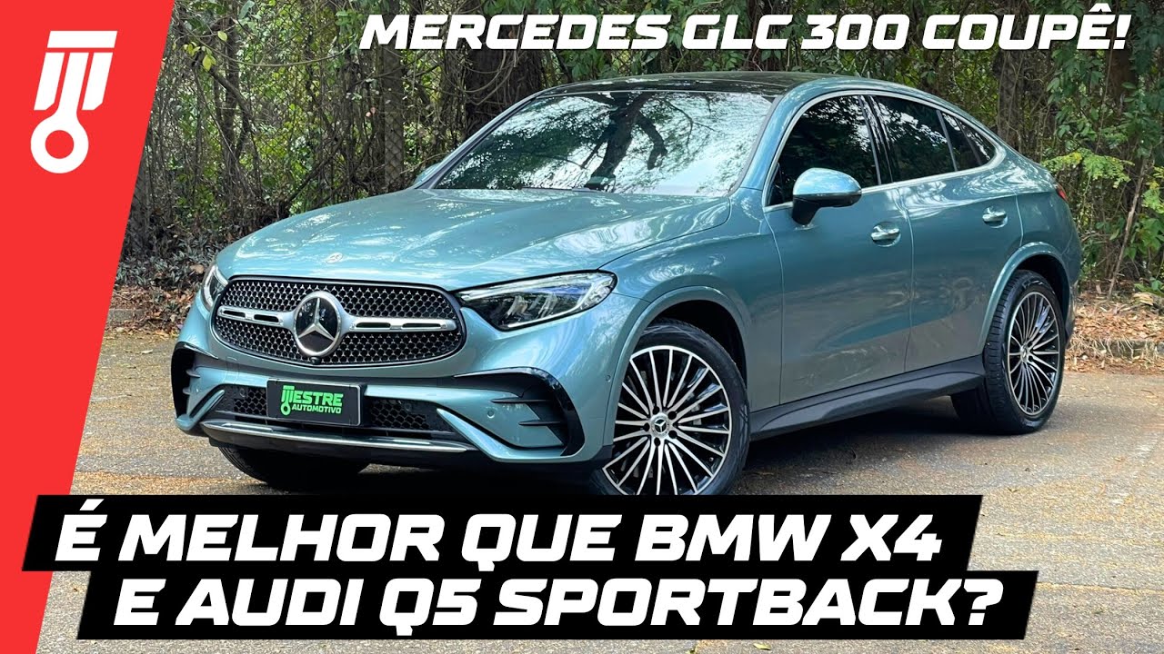 Mercedes Benz GLC 300 Coupé 2025 - Impressiona, mas é melhor que os concorrentes?