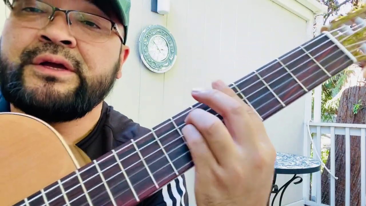 Turkmen Gitara okuwy - Aglama lalam akkordy, barre akkord we ritm kakuwy. Kakuwy urup çalyas.