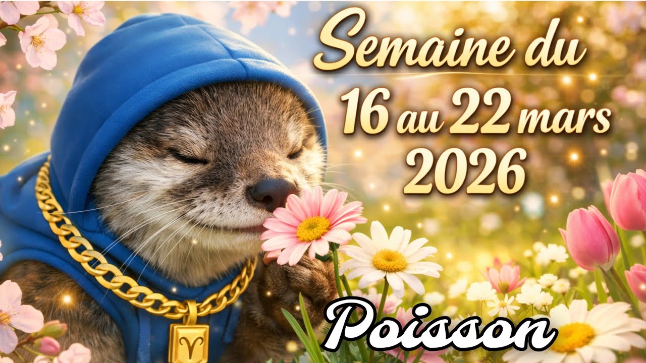 Poisson ♓ 16 au 22 mars 2026 🎏 Une manipulation ne vas pas tenir longtemps, tu es protégé #poisson 
