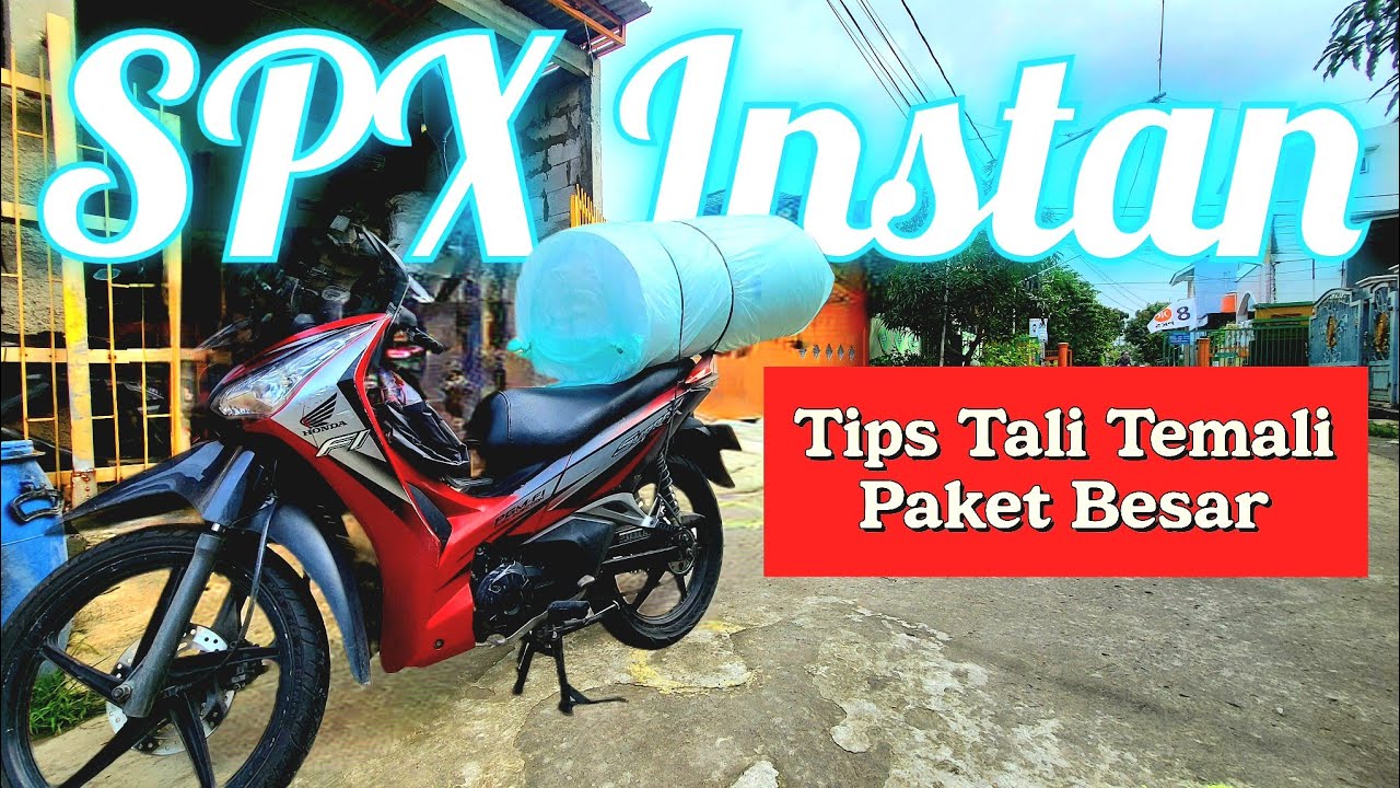 Tips singkat mengikat paket bes4r p4njang | SPX #DSF Vlog 7 #drivershopeefood