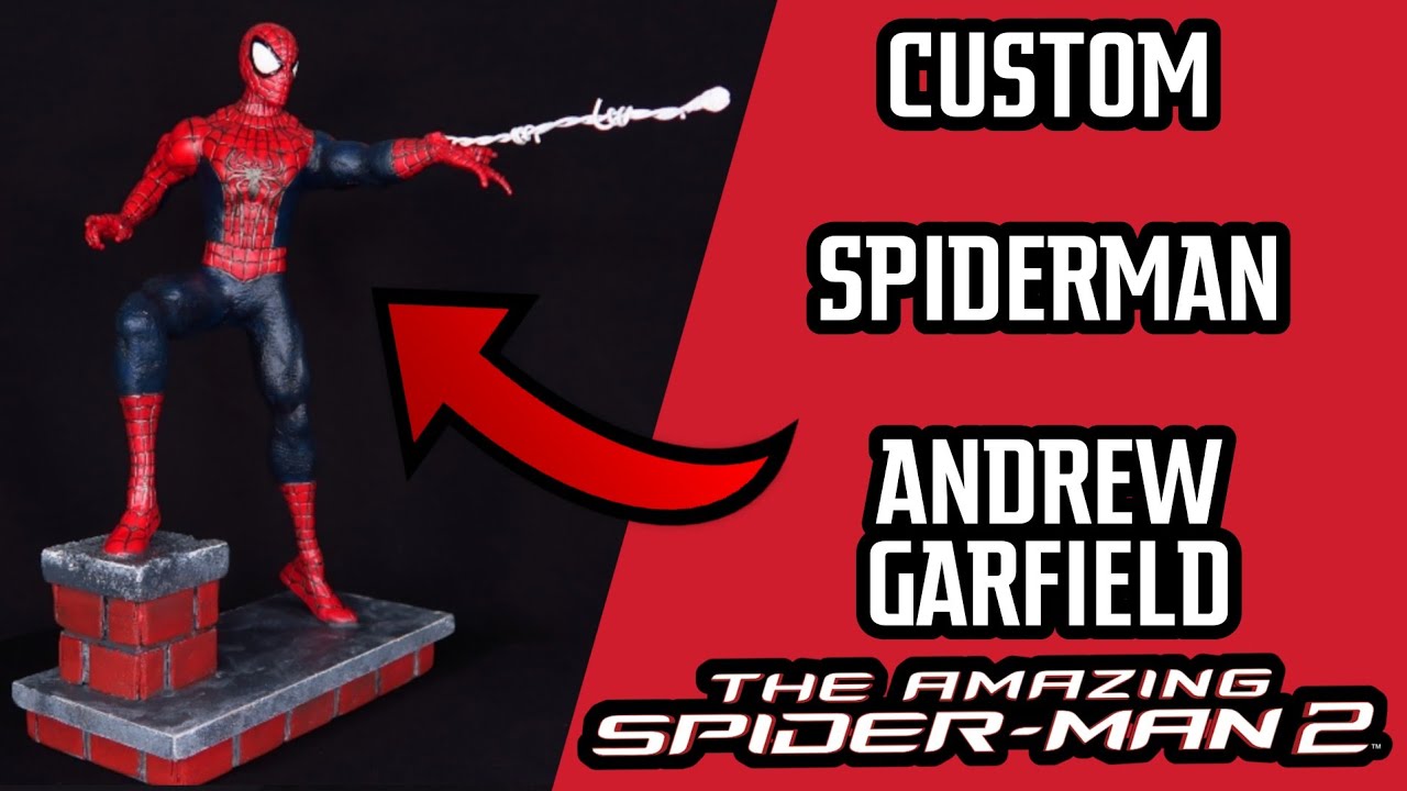 Custom Spiderman Andrew Garfield Amazing Spiderman 2 / No Way Home