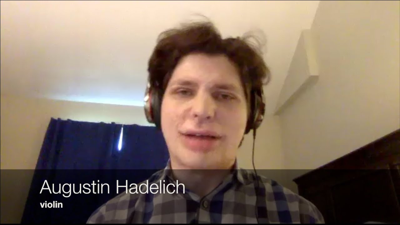 Weekly Interlude with SCMS: Augustin Hadelich