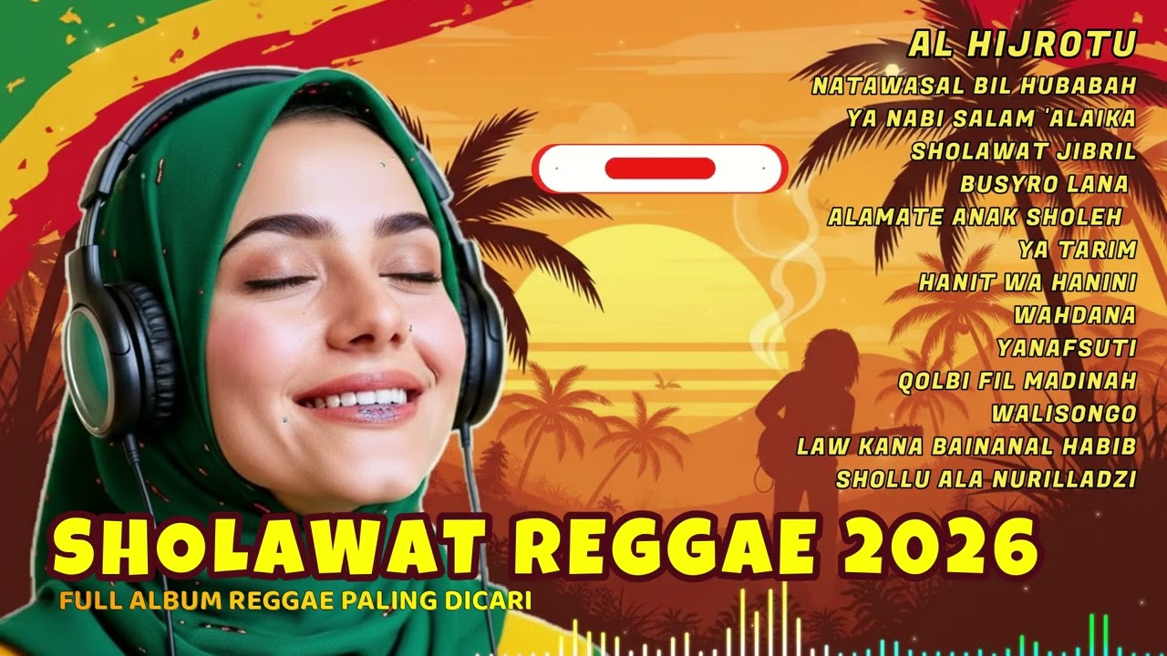 🎶 Sholawat Reggae Paling Merdu  Bikin Hati Tenang & Jiwa Damai 😭✨