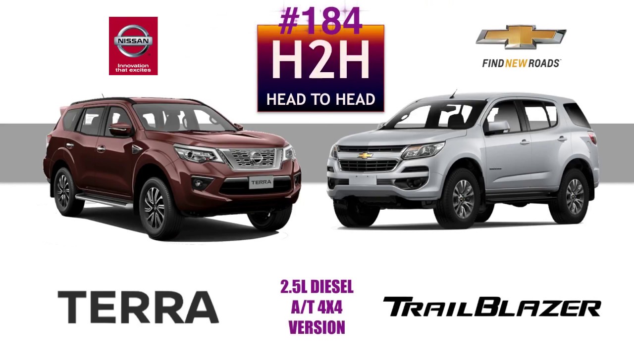 H2H #184 Nissan TERRA vs Chevrolet TRAILBLAZER