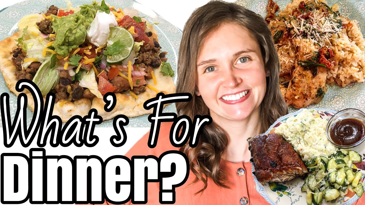 WHAT’S FOR DINNER? | *SIX* EASY DINNER IDEAS | SUMMER MEALS 2020 | Julia Pacheco