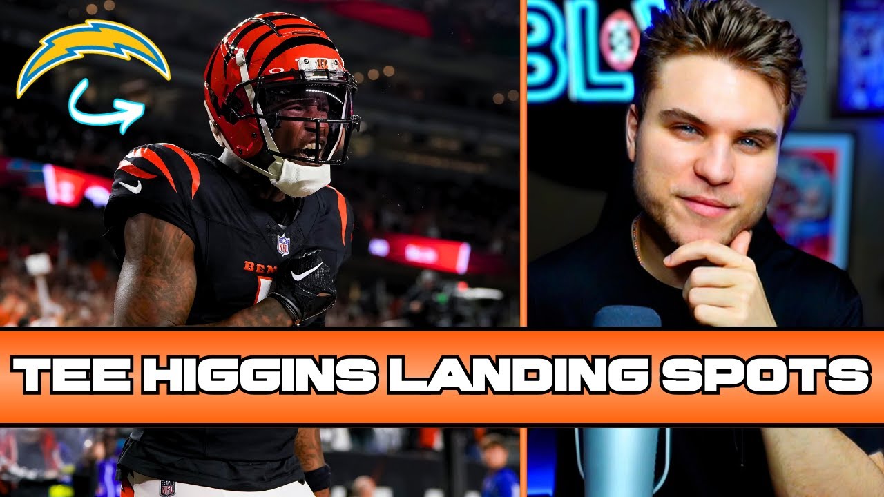 Tee Higgins Landing Spots | NFL Trade Rumors