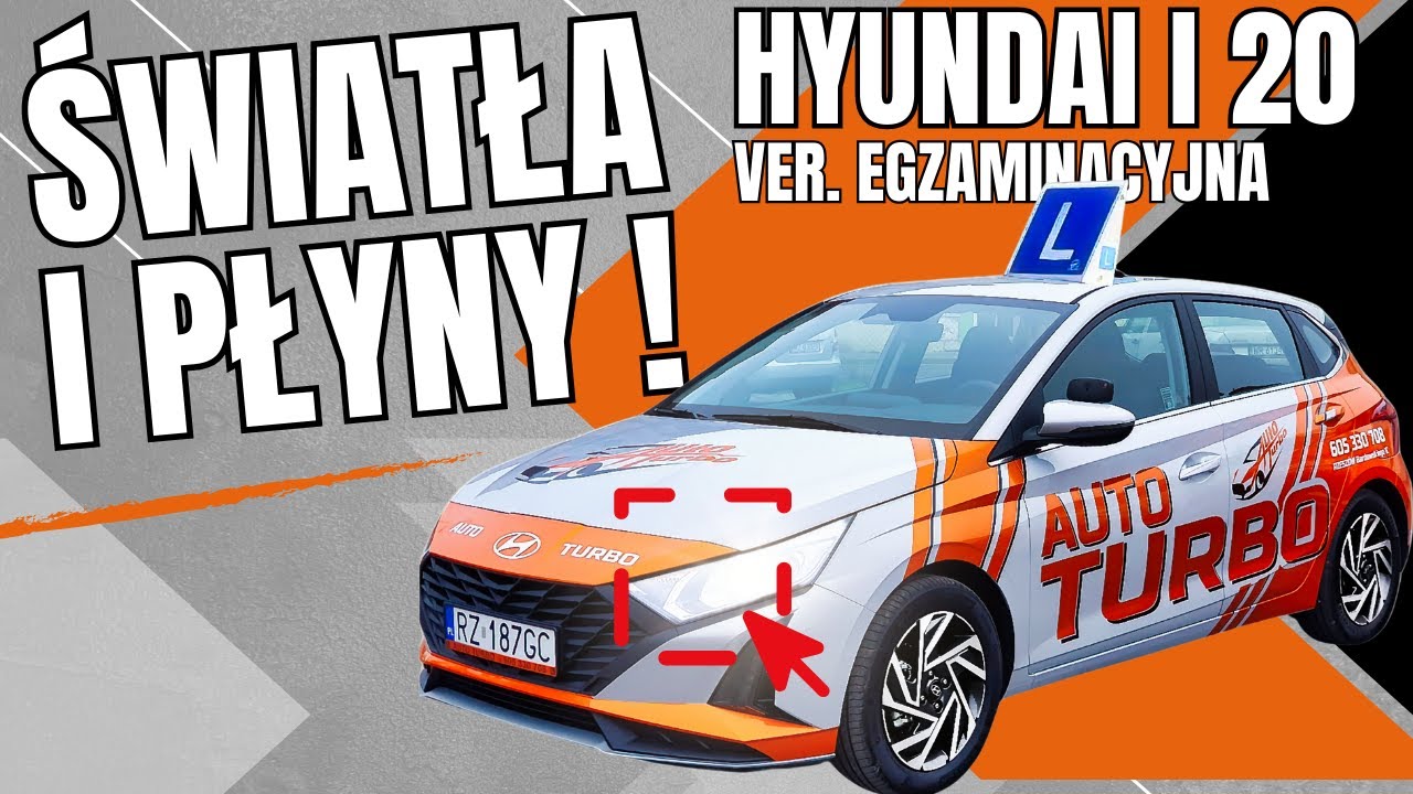 OBSŁUGA pojazdu Hyundai i20 - NAJNOWSZA wersja w WORD Rzeszów