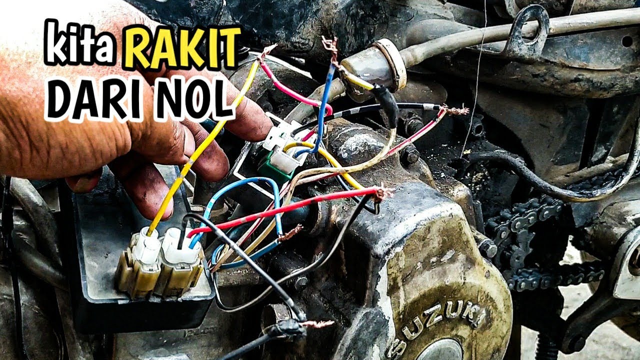 Merakit Kabel Pengapian Shogun 125 Tanpa Aki