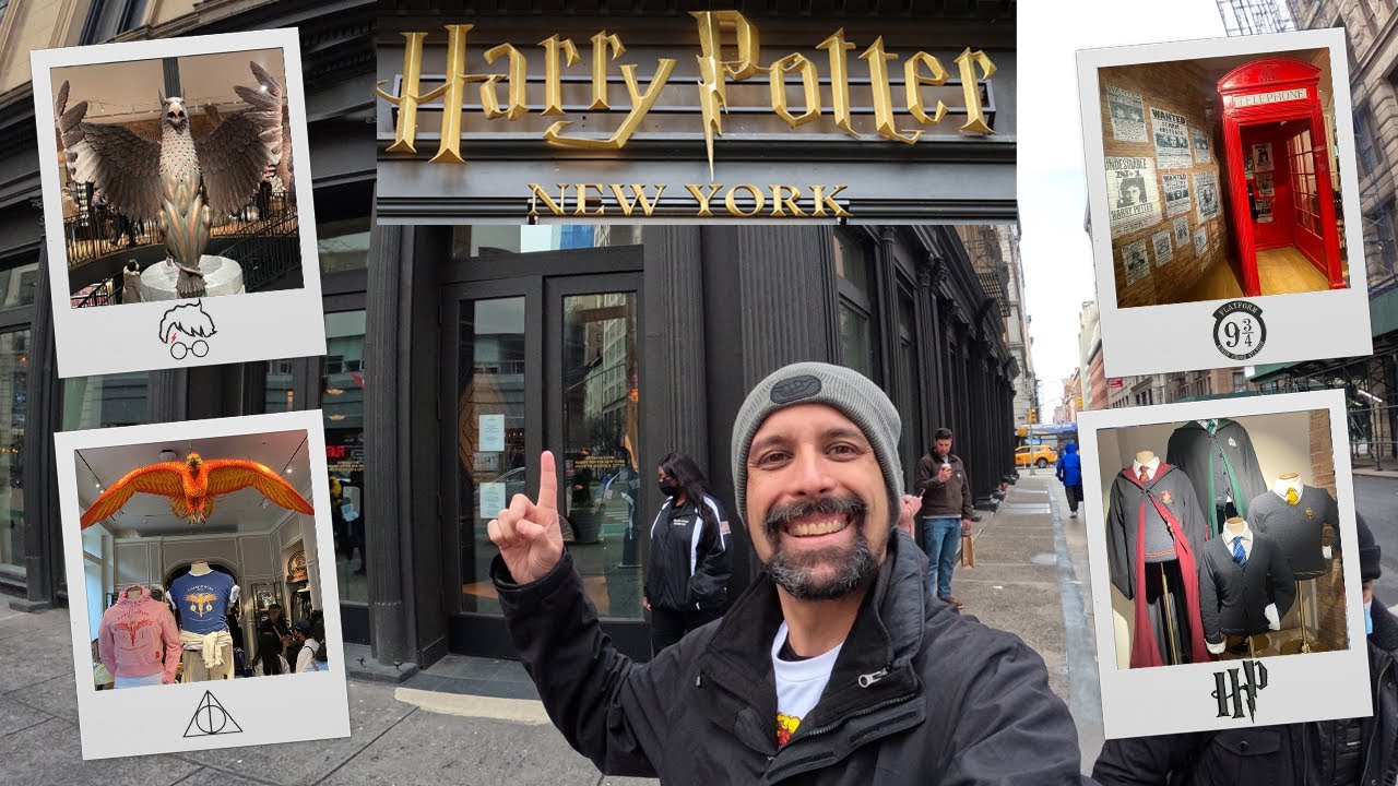 LOJA DO HARRY POTTER EM NOVA YORK - Tour Virtual & Walkthrough