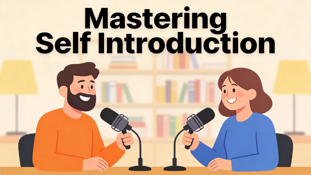 Mastering Self-Introductions in English | Easy Conversation Guide | Mr Q English Channel