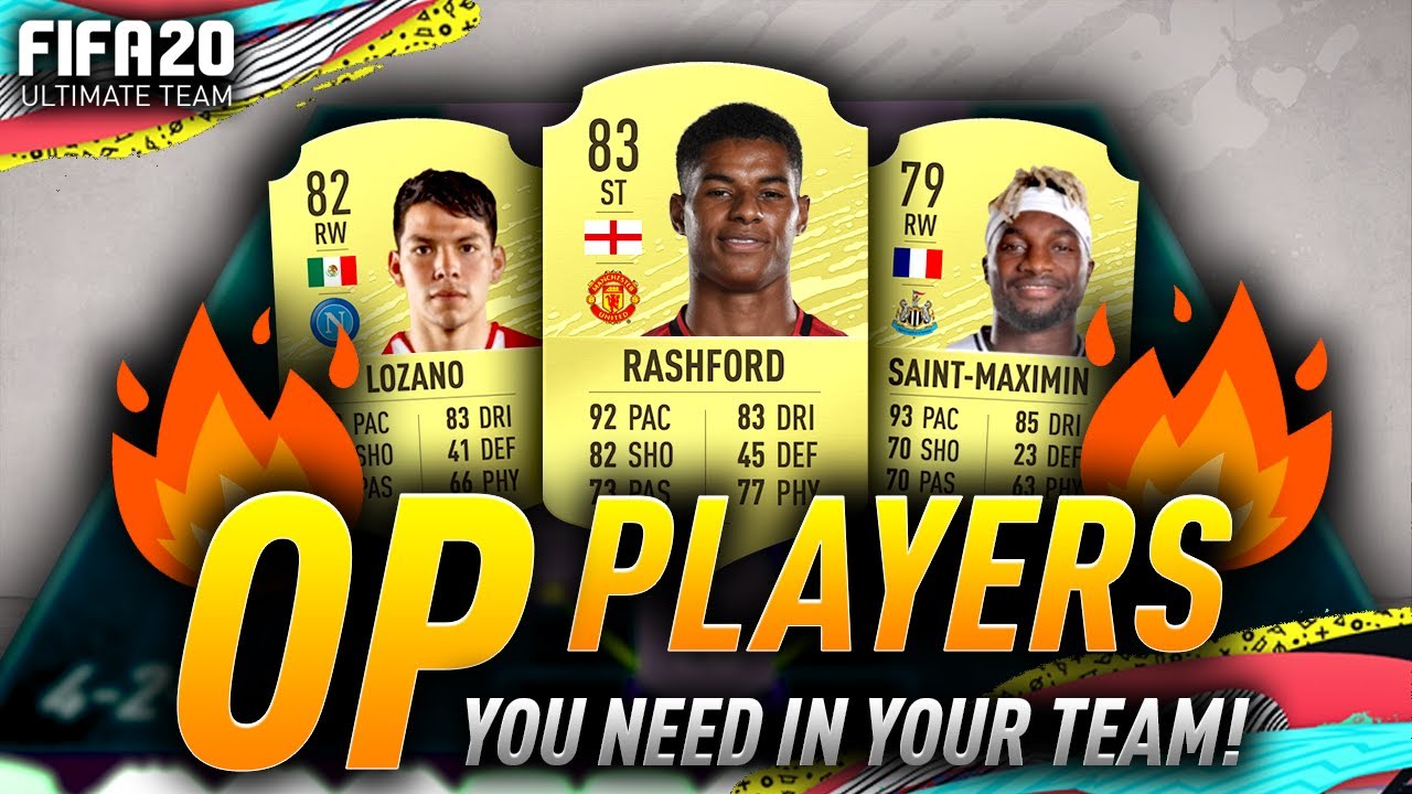 OVERPOWERED PLAYERS YOU NEED TO USE! FIFA 20 ULTIMATE TEAM!