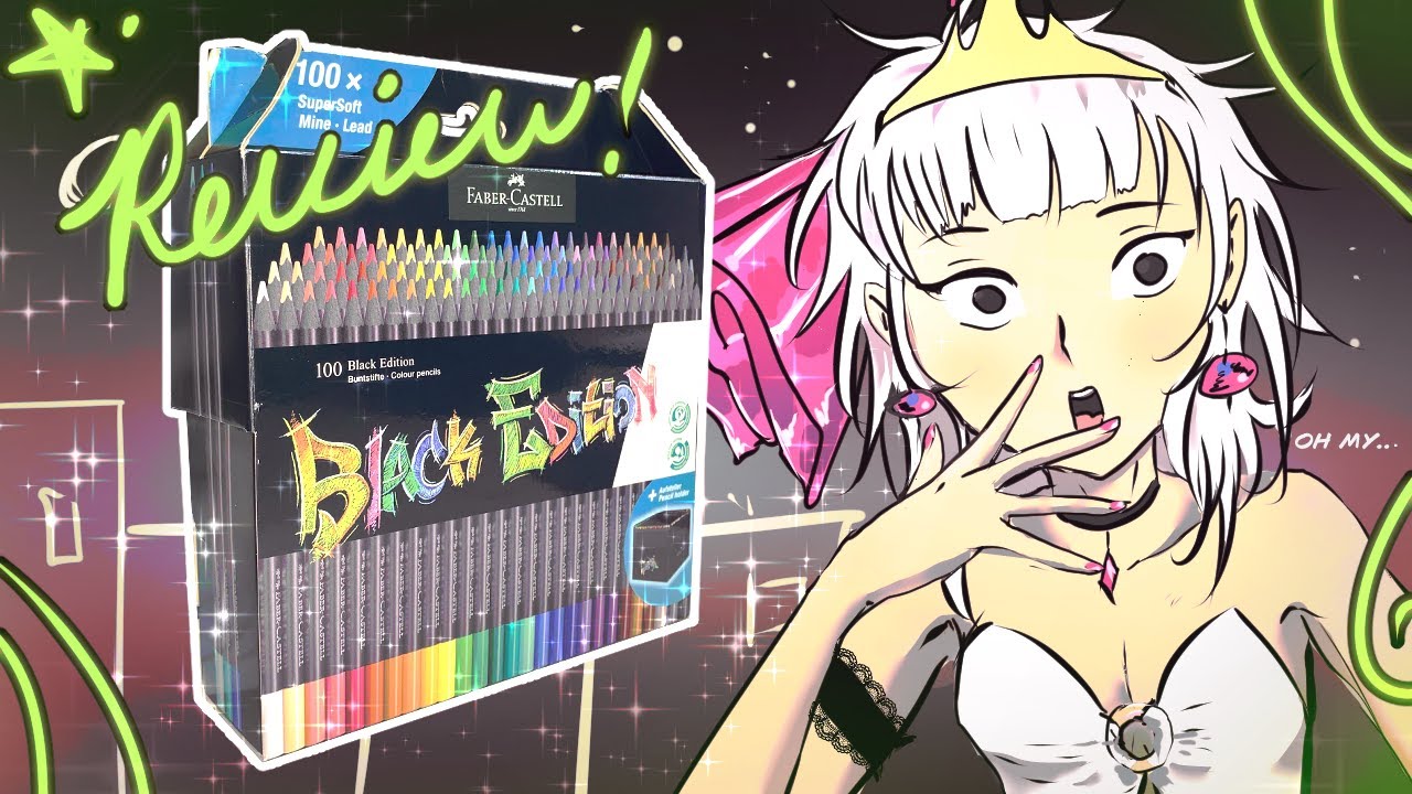 💕 Review Faber-Castel Super Soft:black edition vs Polycromos 💕