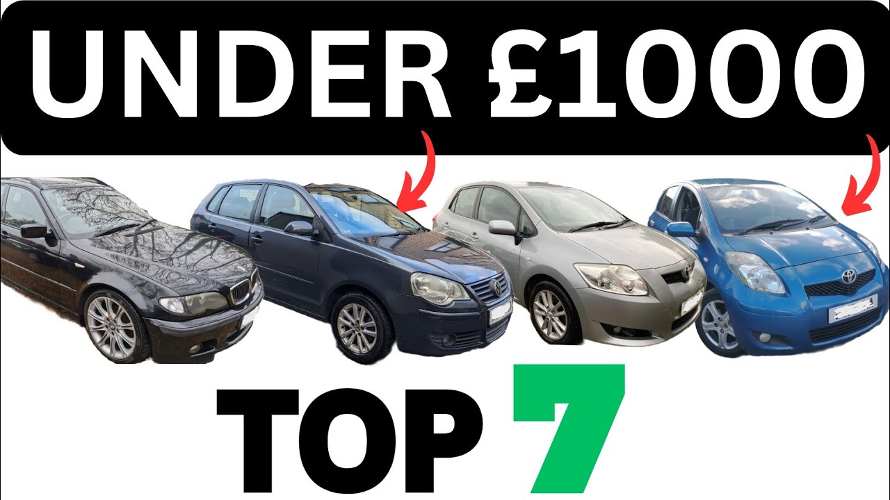 7 Best CHEAP and RELIABLE Cars For UNDER £1000 | Car Reviews