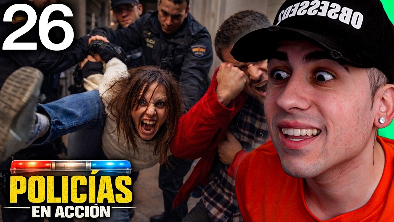 Una LOCA ENFURECIDA, un JOVEN AMENAZANTE y unos LADRONES de CASAS 🚨 Policías en Acción #26