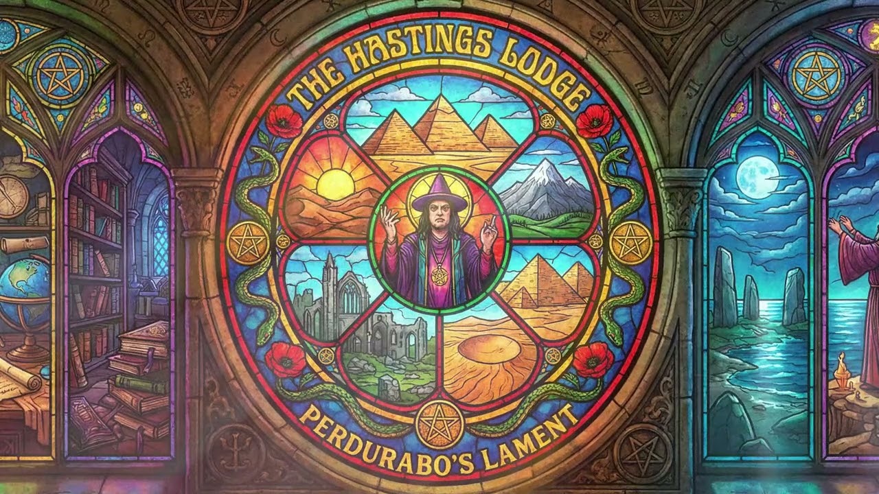 THE HASTINGS LODGE - Perdurabo's Lament (Full Album 2024) [70s Occult Rock / Psychedelic]