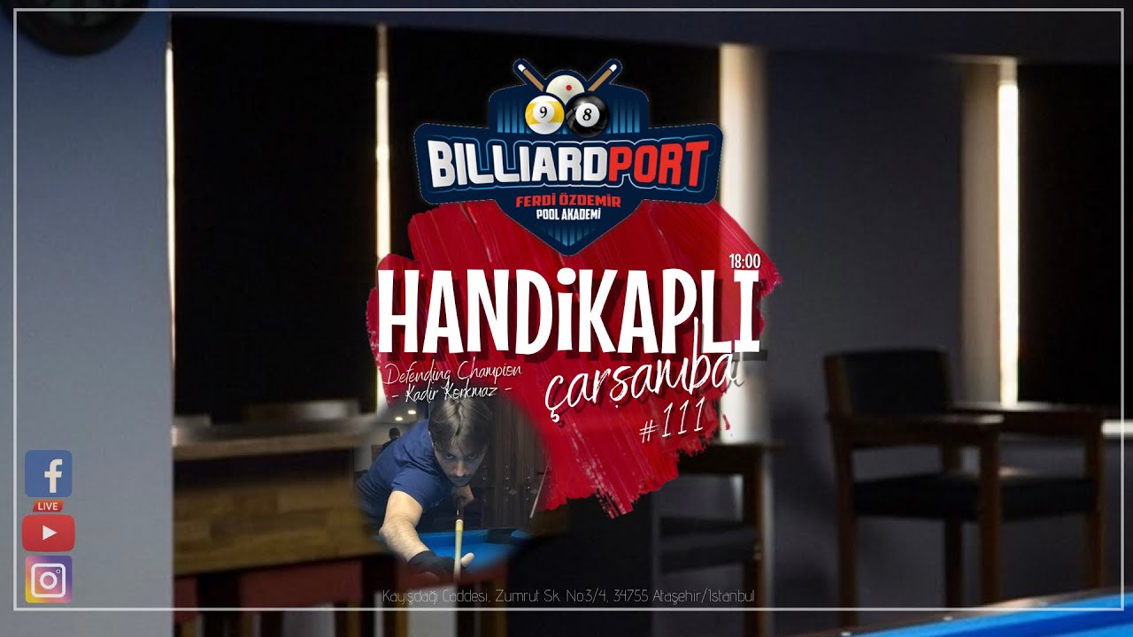 🎱 Sunday Funday 10 Top | Canlı Bilardo Turnuvası