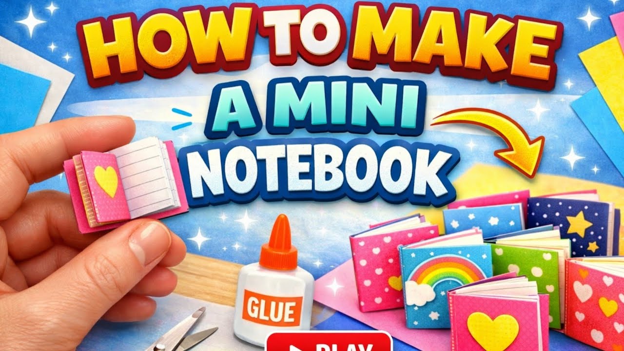 How to Make a Mini Notebook