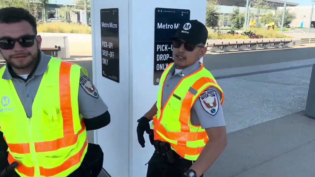 LAX METRO SECURITY TRY TO INFRINGE MY RIGHTS 1ST AMENDMENT AUDIT