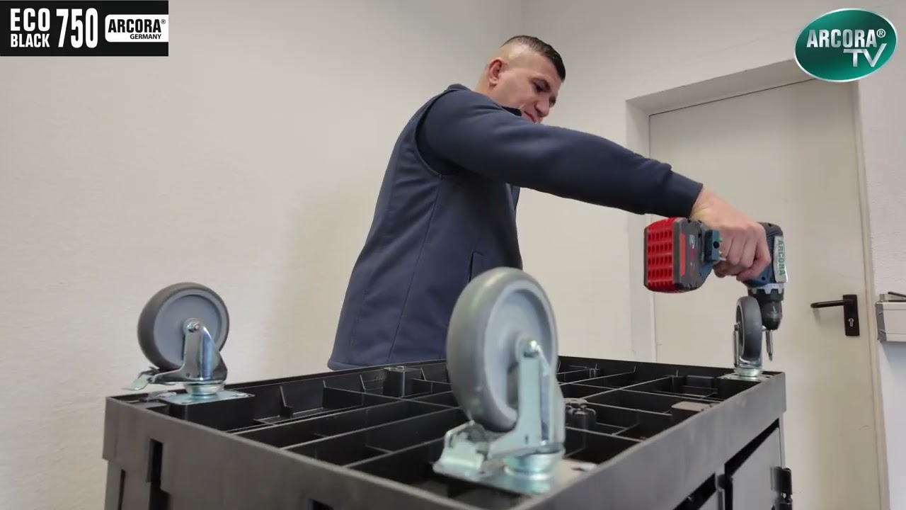 MONTAGEVIDEO | ARCORA ECOBLACK 750 REINIGUNGSWAGEN | DEUTSCH