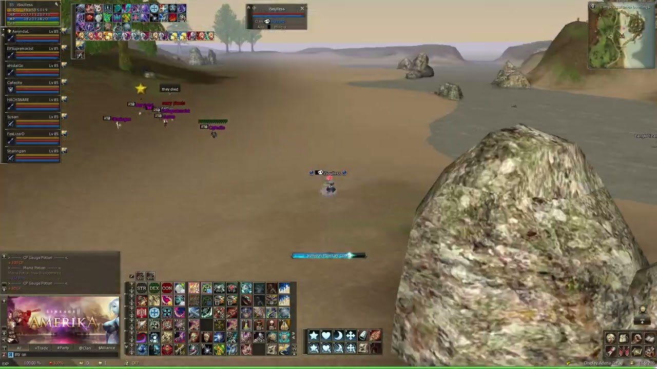 Lineage II Amerika - Siege at Monday? - 25/08/2025