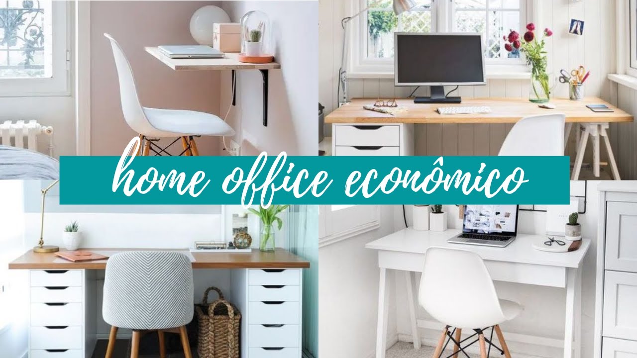 COMO MONTAR UM HOME OFFICE ECONÔMICO | DICAS DE DECORAÇÃO BARATA PARA HOME OFFICE  | NAT INGRACI