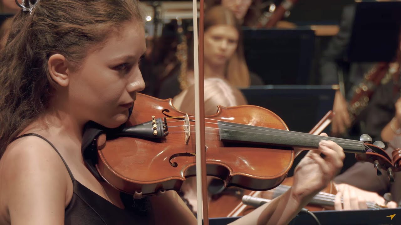 Massenet – Méditation from Thaïs, Maria Szehidewicz – violin, Kazimierz Dąbrowski – conductor