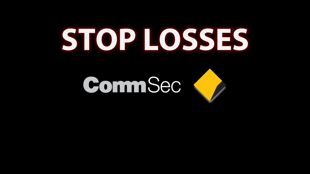 How to set stop losses using Commsec || 2024