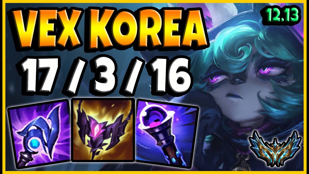 Vex MID vs Sylas | Korea Challenger Patch 12.13 | Season 12 🥇