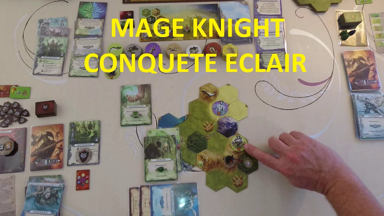 MAGE KNIGHT [FR] Présentation du jeu et Scénario 