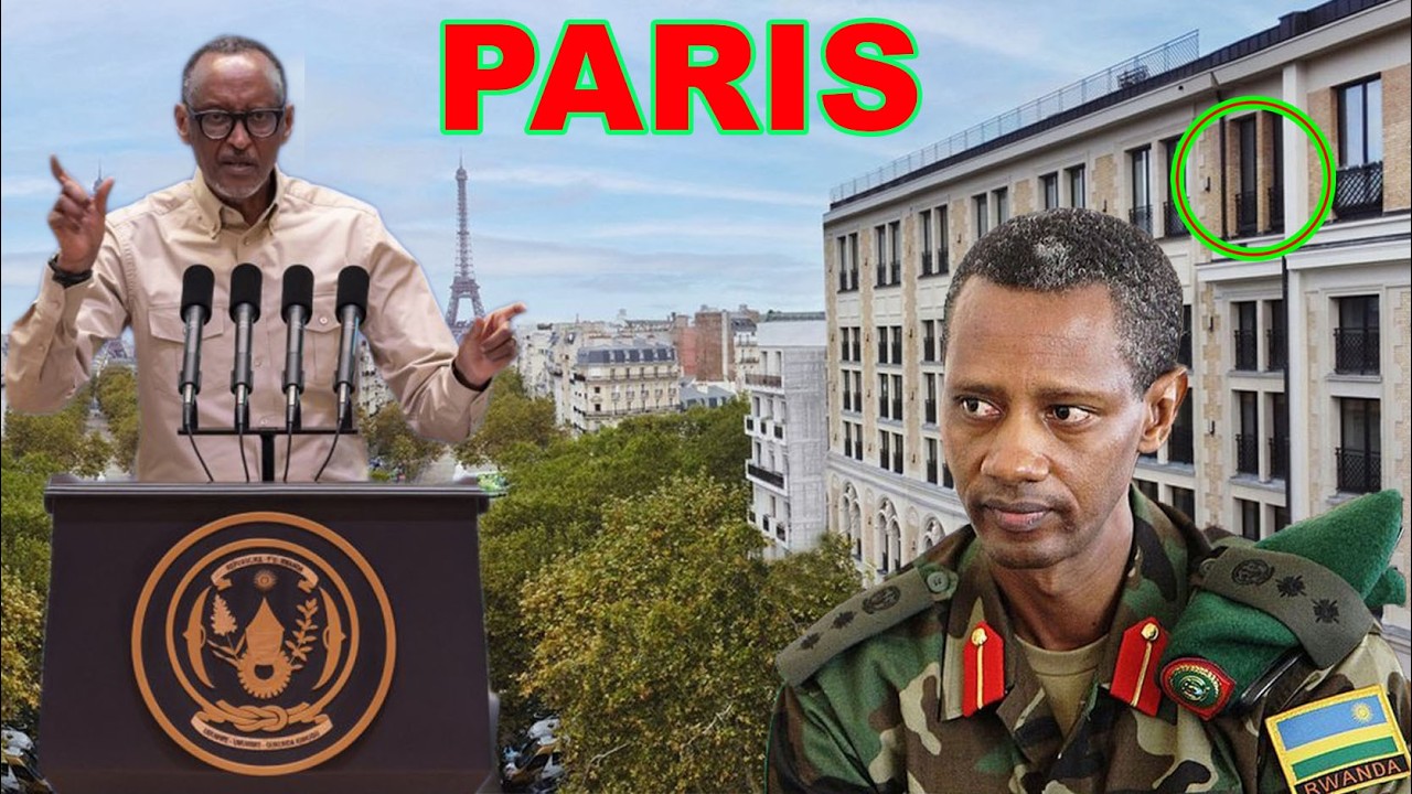 UKO H.E KAGAMYE YAFUNGIWE PARIS MUKINYARWANDA UBUHAMYA BWE MURI FPR INKOTANYI!