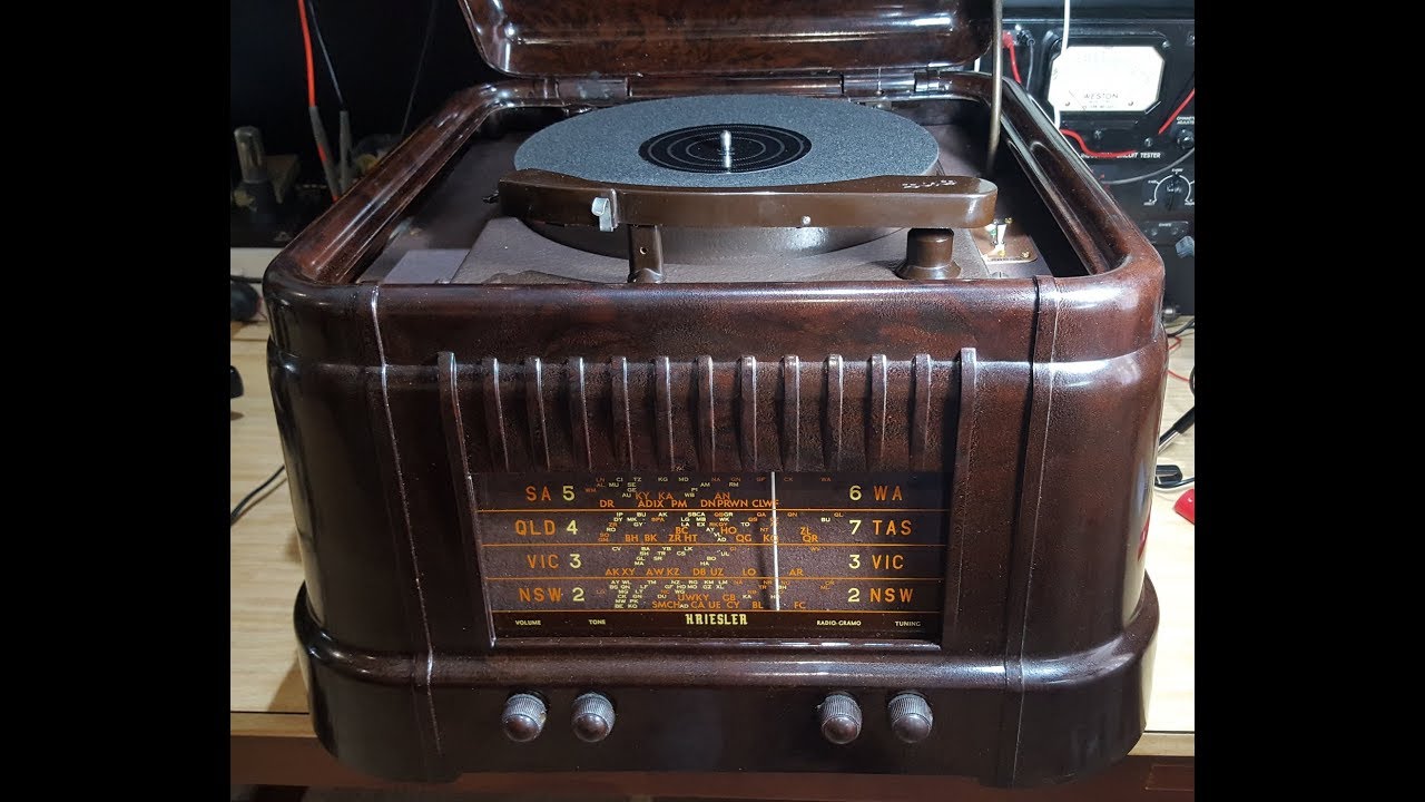 Kriesler 1953  Radiogram Restoration  Model 11-30 Also 11-25 11-36 11-37
