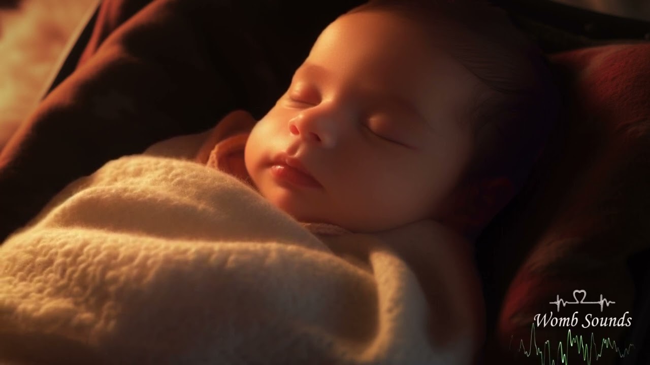 NO ADS, BABY SLEEP WHITE NOISE | Womb Sounds Soothe Crying, Colicky Infant & Help Child Sleep