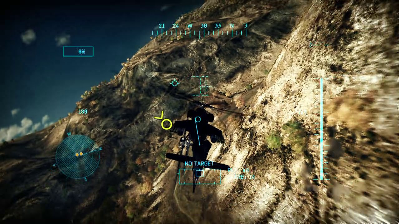 Apache air assault - S.O. mission 1 - Pilot Wings - speed run 6:38