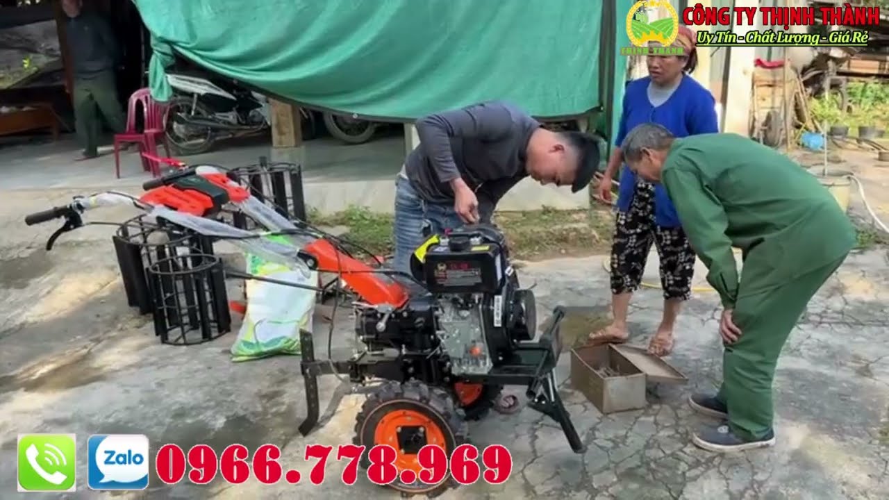 Giá Máy Xới Đất Mini Chạy Dầu Làm Ruộng Thụt Giá Sốc Tháng 1 Năm 2026
