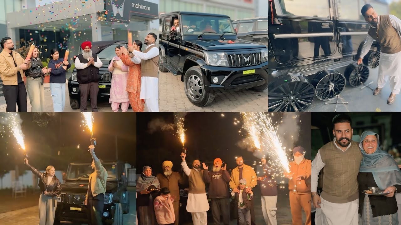 SOHRA DAD AND CHACHU NU DITA BLACK BOLERO DA SURPRISE | SAME DAY PVAYE WHEELS | INDER & KIRAT