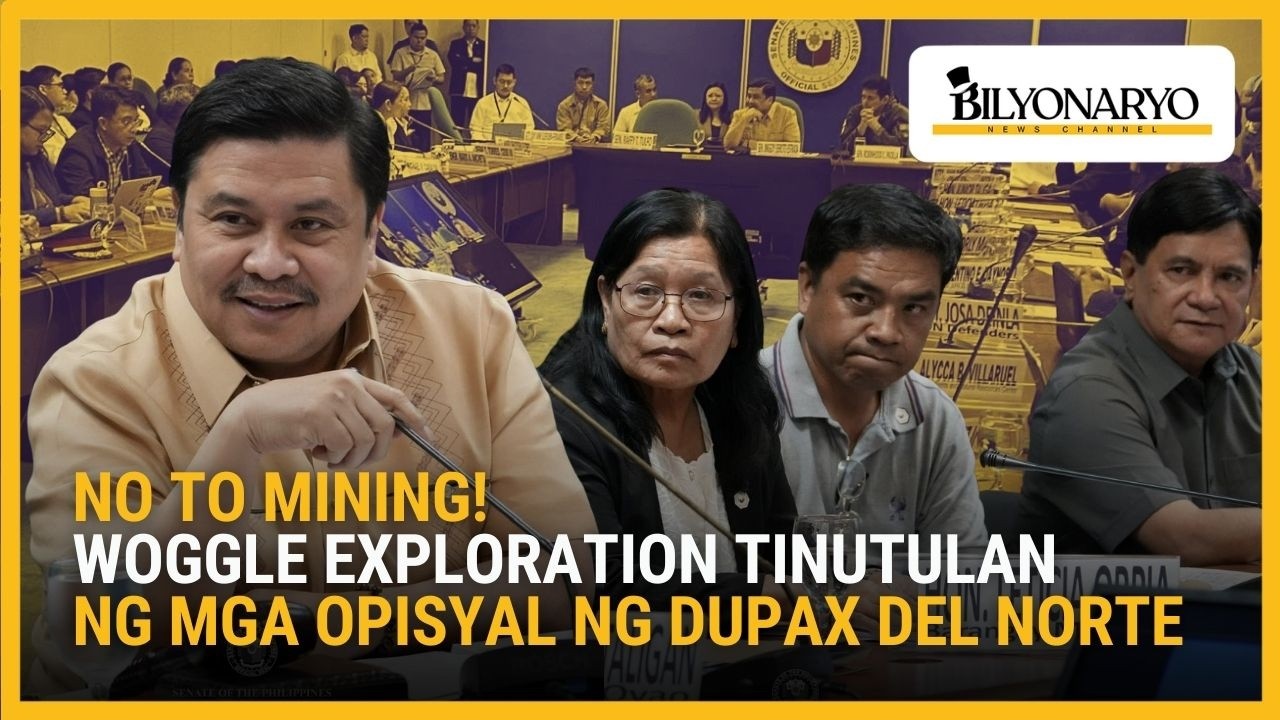 Mga opisyal ng Dupax Del Norte, nagkaisa sa paninindigang 'No to Mining' sa pagdinig sa Senado