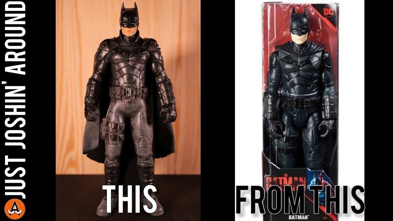 The Batman Action Figure Customization // The Batman 2022 // Just Joshin' Around
