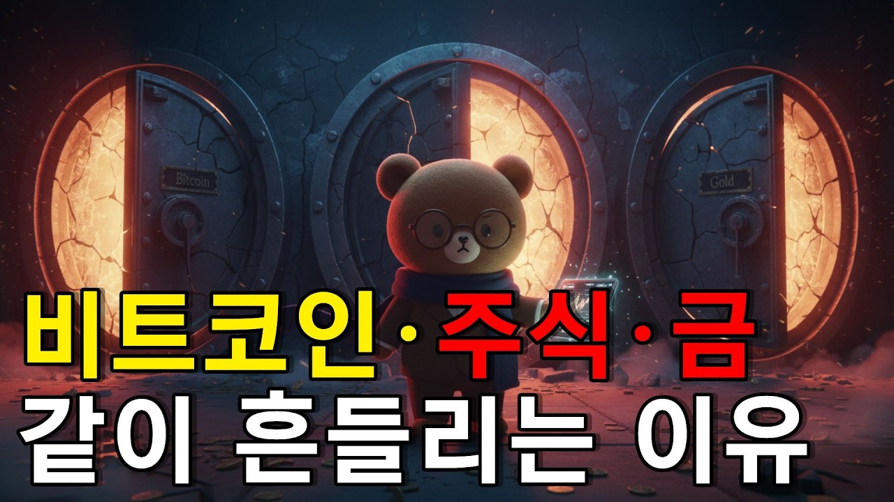 비트코인·주식·금이 동시에 흔들릴 때, 가장 안전한 선택