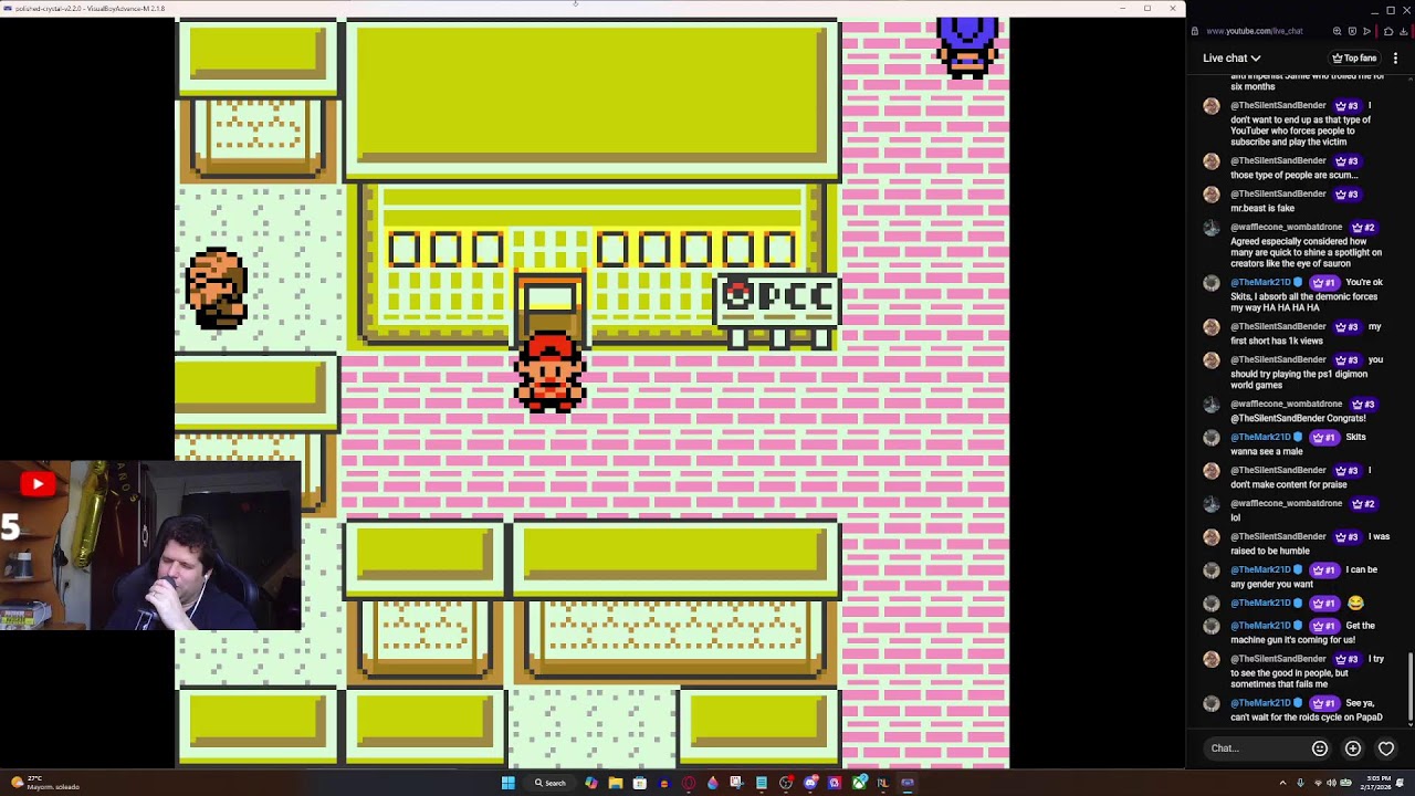 WORLD DOMINATION AGAIN BAHAHAHAHA! 🎮 #pokemoncrystal