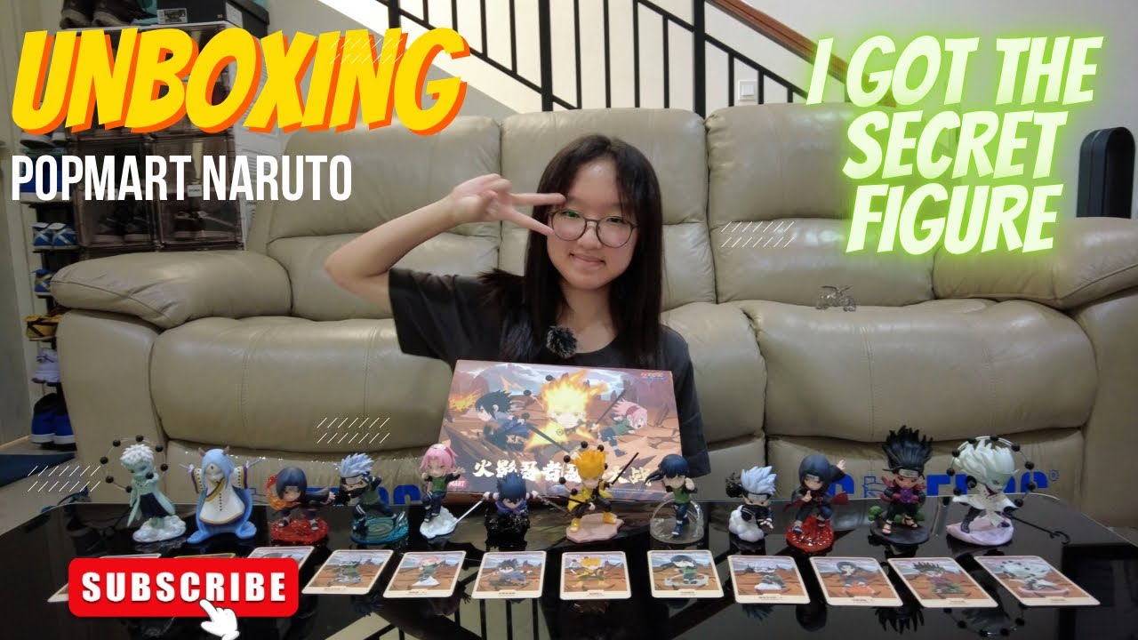 Opening POPMART Naruto Blind Boxes