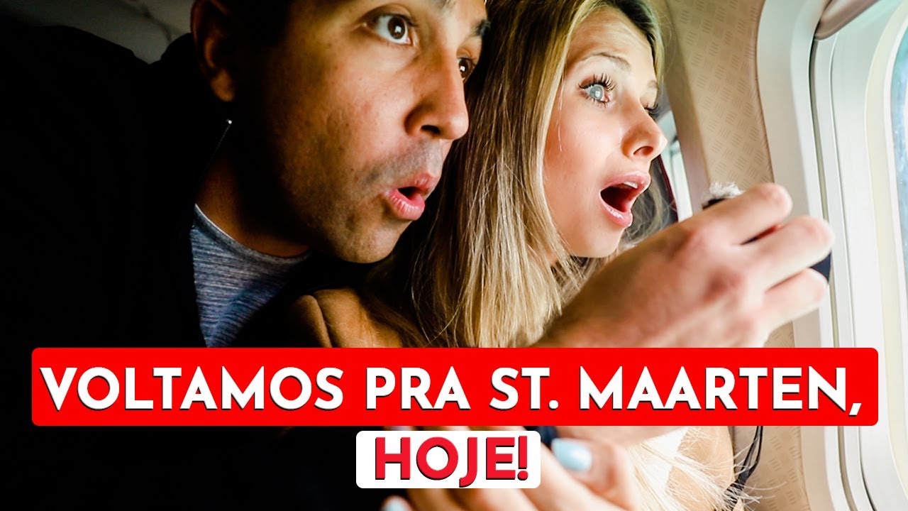 VOLTAMOS PRA ST. MAARTEN, HOJE!! | Lorrayne Mavromatis