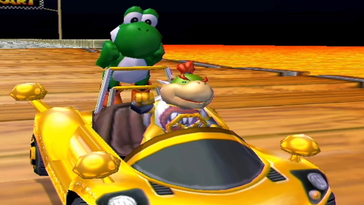 Mario Kart Double Dash RTGP - 100% Walkthrough Part 6 Gameplay - Kaizo N64 Bowser's Castle Fun
