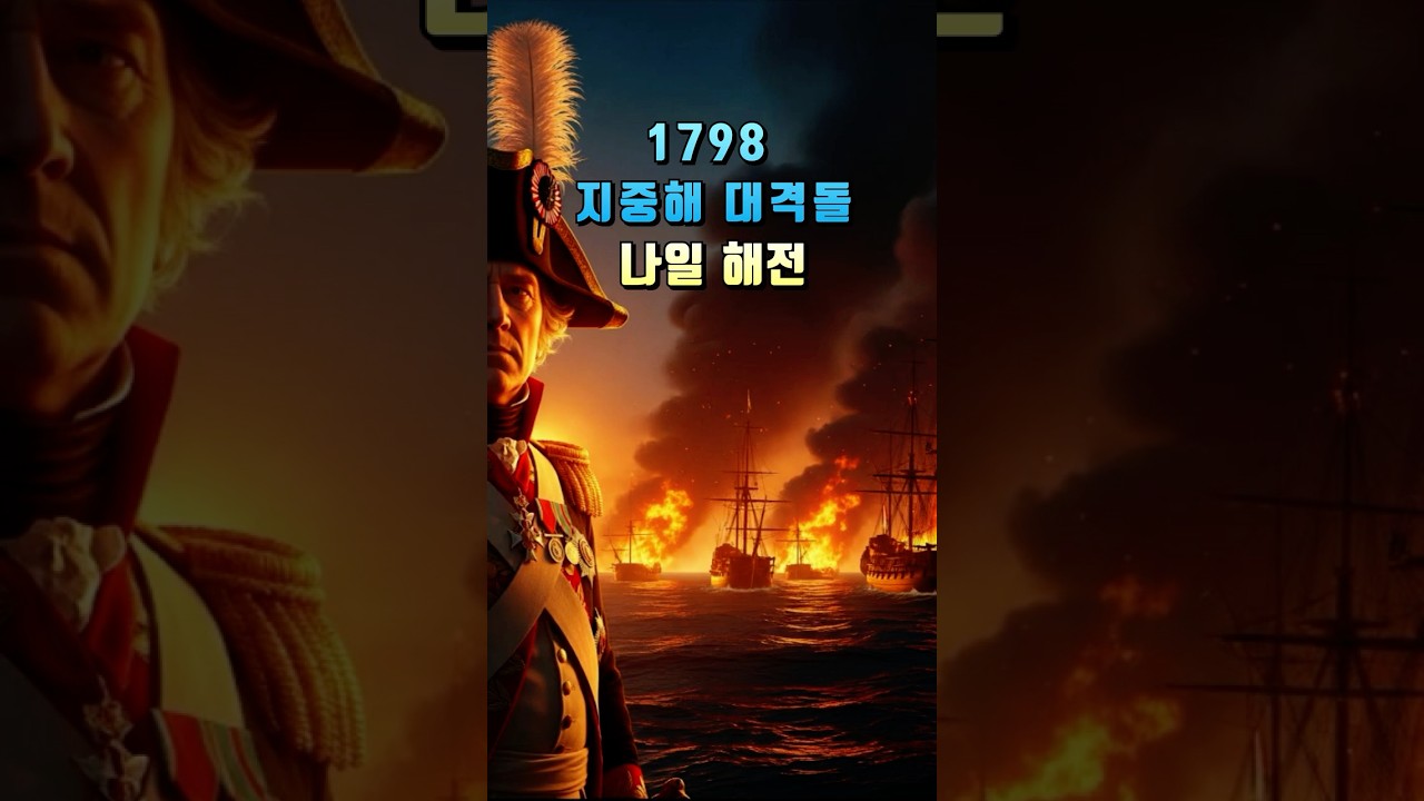 바다에서 막힌 나폴레옹 - 영국 넬슨의 반격 나일 해전 