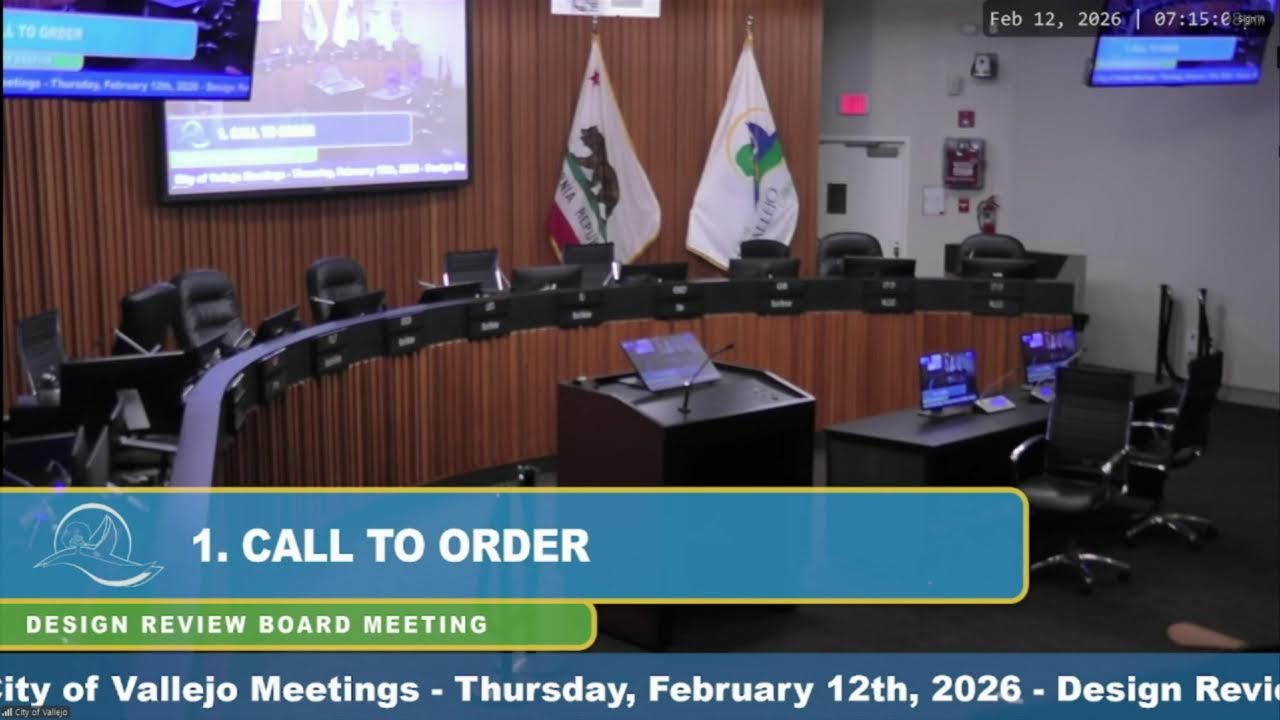 Design Review Board - 02-12-2026 - City of Vallejo