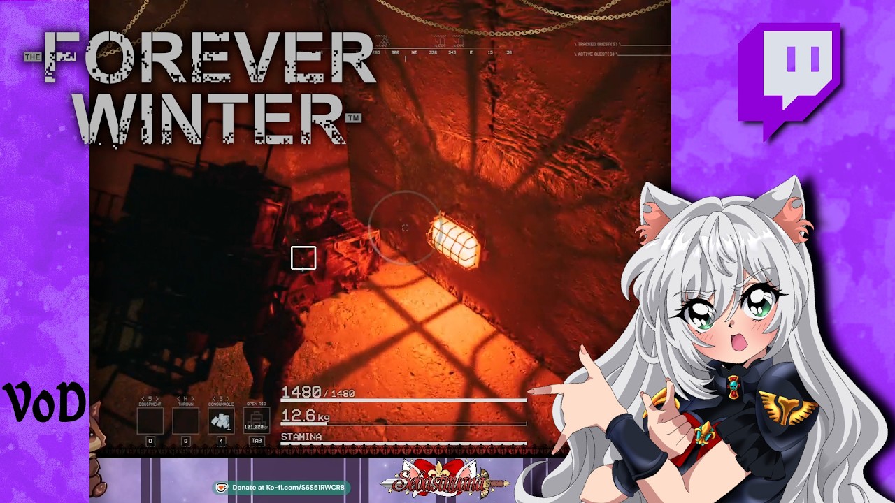 Magical Catgirl Forever Winter Scav Girl Runs! ┃ Stream 13.02.2026